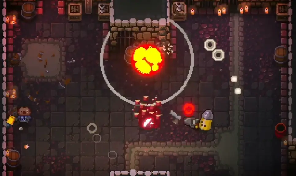 Enter the Gungeon is a nintendo switch shooting game