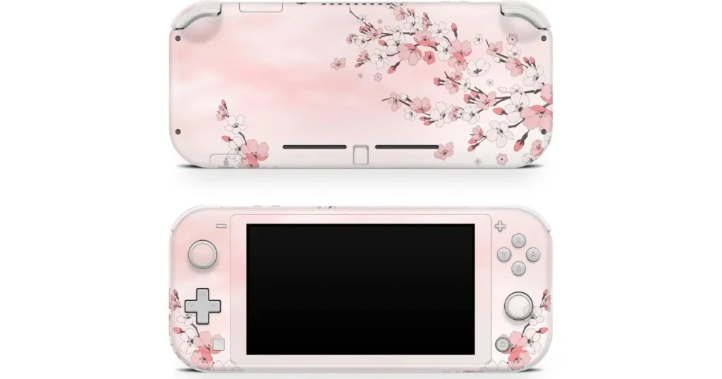 Tacky Design Japanese Cherry Blossom Decal nintendo switch skins
